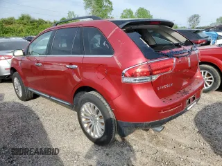 2012 Lincoln MKX with VIN 2LMDJ6JK9CBL05601, listed as a Copart auction lot 49788364 with 159,263 mi miles and Salvage Title. Bid and sale history available at carsss.com. Image 2.
