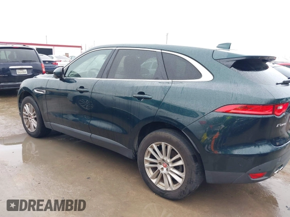 2017 Jaguar F-PACE 20d Prestige with VIN SADCK2BN4HA490089, listed as a IAAI auction lot 41457625 with 81,503 mi miles. Bid and sale history available at carsss.com. Image 14.