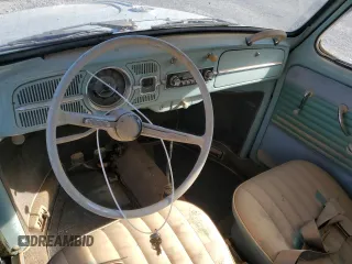 1965 Volkswagen Beetle with VIN 115481857, listed as a Copart auction lot 75403564 with 73,375 mi miles and Salvage Title. Bid and sale history available at DreamBid. Image 8.