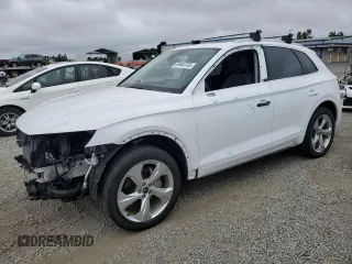 2021 Audi Q5 Premium Plus z VIN WA1BAAFY1M2016382, wystawiony jako Copart lot #59040735 z przebiegiem 18 836 mil mil oraz Nie do naprawy • Non repairable. Historia ofert i sprzedaży dostępna na DreamBid. Obrazek 1.