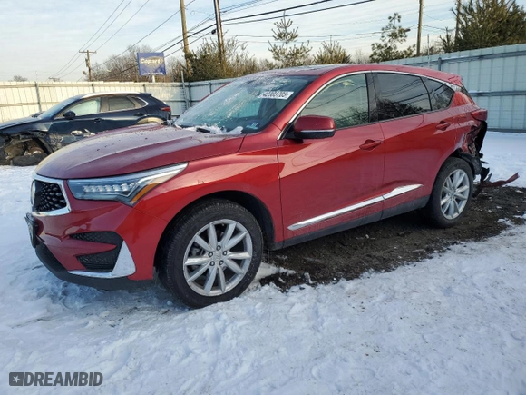 2020 Acura RDX with VIN 5J8TC2H3XLL025054, listed as a Copart auction lot 42303705 with 81,741 mi miles and Salvage Title. Bid and sale history available at carsss.com. Image 1.