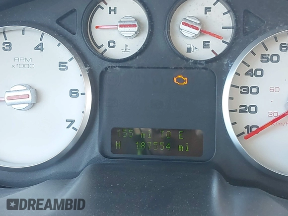 2007 Ford Five Hundred Limited with VIN 1FAFP25157G112139, listed as a IAAI auction lot 41706170 with 187,554 mi miles and . Bid and sale history available at DreamBid. Image 7.