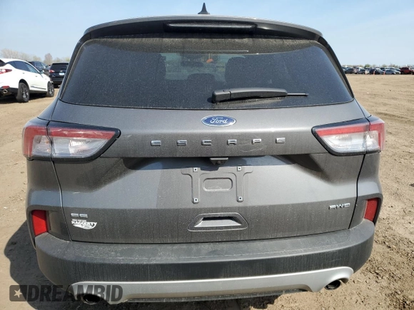 2022 Ford Escape SE с VIN 1FMCU9G69NUC00533, выставлен на аукционе Copart как лот 54318185 с пробегом 21 167 миль миль и Списание • Salvage title. История ставок и продаж доступна на DreamBid. Изображение 6.