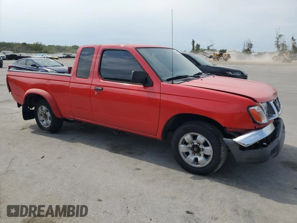 2000 Nissan Frontier XE with VIN 1N6DD26S9YC400995, listed as a Copart auction lot 58244905 with 185,488 mi miles and Salvage title. Bid and sale history available at DreamBid. Image 4.