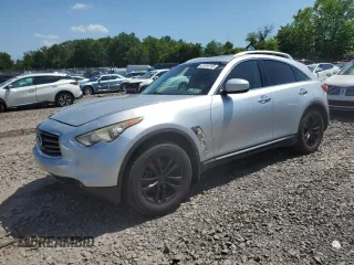 2012 Infiniti FX with VIN JN8AS1MW9CM156428, listed as a Copart auction lot 61918745 with 167,977 mi miles and Salvage title. Bid and sale history available at DreamBid. Image 1.