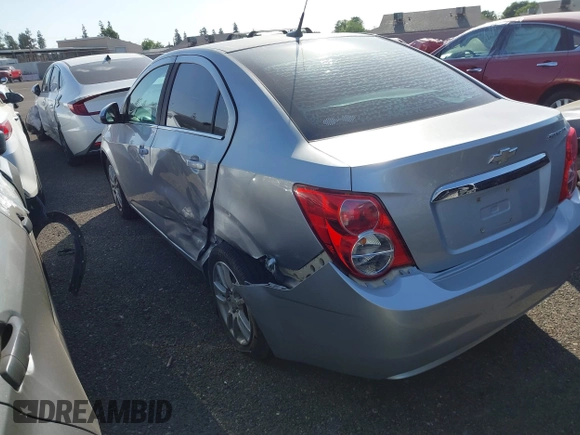 2012 Chevrolet Sonic LT with VIN 1G1JC5SH9C4136290, listed as a IAAI auction lot 42034254 with 273,427 mi miles and . Bid and sale history available at DreamBid. Image 3.