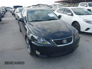 2008 Lexus IS 250 with VIN JTHBK262X85069931, listed as a IAAI auction lot 42077107 with 189,961 mi miles. Bid and sale history available at carsss.com. Image 1.