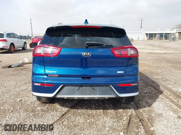 2019 Kia Niro LX with VIN KNDCB3LCXK5248552, listed as a IAAI auction lot 41724724 with 104,546 mi miles and . Bid and sale history available at DreamBid. Image 16.