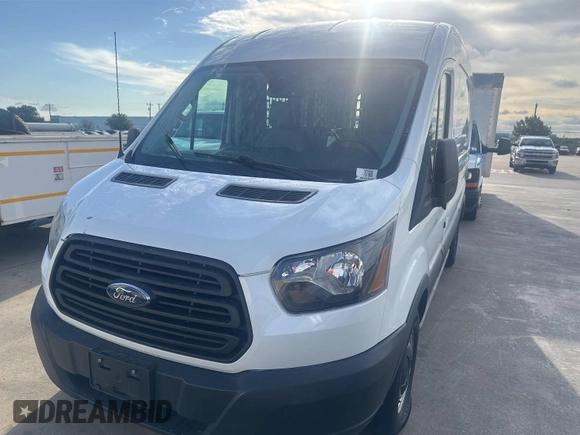2018 Ford Transit with VIN 1FTYE1CM8JKB47665, listed as a IAAI auction lot 42526394 with 177,360 mi miles and . Bid and sale history available at DreamBid. Image 1.