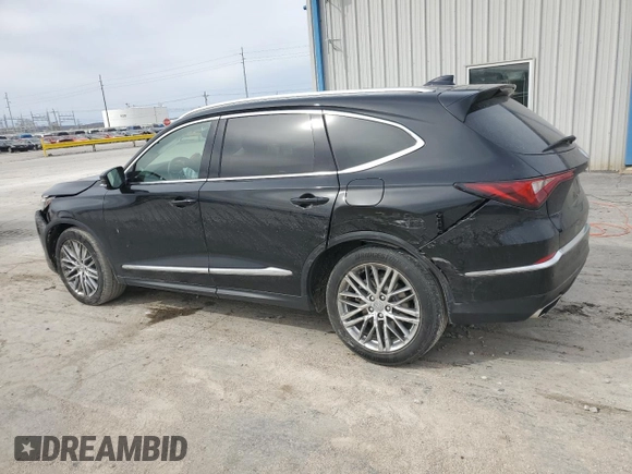 2022 Acura MDX w/Advance Package with VIN 5J8YE1H84NL017363, listed as a Copart auction lot 48327565 with 66,940 mi miles and Salvage Title. Bid and sale history available at carsss.com. Image 2.