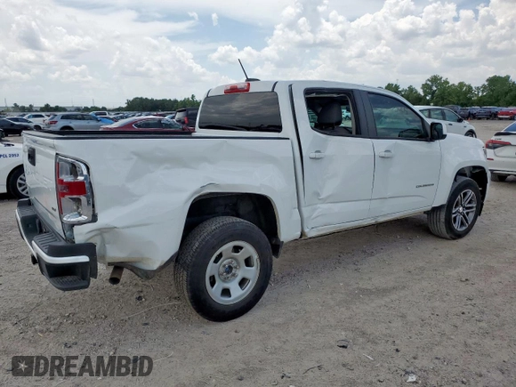 2022 Chevrolet Colorado 2WD Work Truck with VIN 1GCGSBEN5N1125523, listed as a Copart auction lot 65755525 with 52,440 mi miles and Salvage title. Bid and sale history available at DreamBid. Image 3.