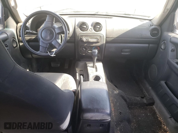 2003 Jeep Liberty Sport with VIN 1J4GK48K63W581392, listed as a Copart auction lot 75529424 with 182,982 mi miles and Salvage Title. Bid and sale history available at DreamBid. Image 8.