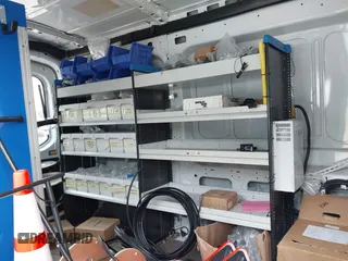 2015 Ford Transit Cargo with VIN 1FTNR1CM2FKB29029, listed as a IAAI auction lot 42286089 with 130,845 mi miles and . Bid and sale history available at DreamBid. Image 8.