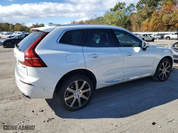 2018 Volvo XC60 Inscription with VIN YV4A22RL0J1072283, listed as a Copart auction lot 76104454 with NaN miles and Salvage Title. Bid and sale history available at carsss.com. Image 3.