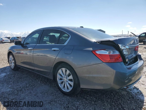 2013 Honda Accord Sdn EX-L with VIN 1HGCR2F85DA087665, listed as a Copart auction lot 48190605 with 145,498 mi miles and Salvage Title. Bid and sale history available at carsss.com. Image 2.