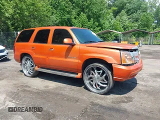 2004 Cadillac Escalade with VIN 1GYEK63N74R281901, listed as a IAAI auction lot 42388418 with Not provided miles and . Bid and sale history available at DreamBid. Image 1.