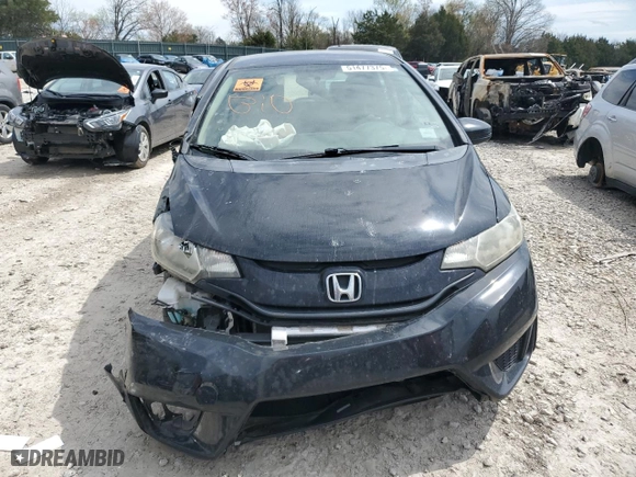 2017 Honda Fit LX with VIN JHMGK5H59HS021045, listed as a Copart auction lot 51477375 with 140,570 mi miles and Salvage Title. Bid and sale history available at carsss.com. Image 5.
