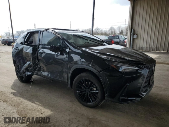 2024 Lexus NX 350h Luxury with VIN JTJHKCEZXR2023791, listed as a Copart auction lot 52683405 with Not provided miles and Salvage title. Bid and sale history available at DreamBid. Image 4.