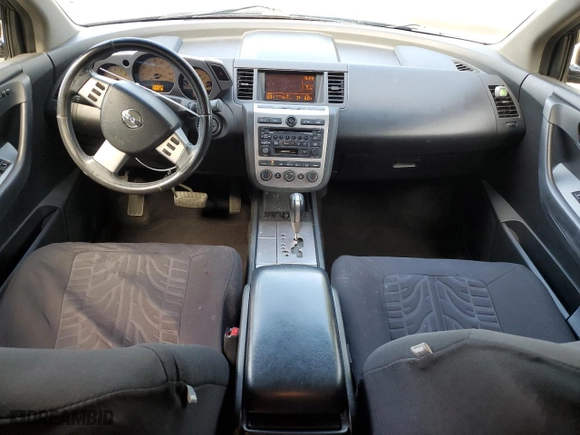 2004 Nissan Murano SL with VIN JN8AZ08W64W305268, listed as a Copart auction lot 65088524 with 139,621 mi miles and Salvage Title. Bid and sale history available at carsss.com. Image 8.
