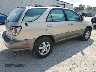 2002 Lexus RX 300 with VIN JTJHF10U520252529, listed as a Copart auction lot 55276465 with 203,254 mi miles and Salvage Title. Bid and sale history available at DreamBid. Image 3.