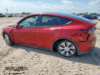 2024 Tesla Model Y Long Range with VIN 7SAYGDEE5RA235910, listed as a Copart auction lot 60988605 with 23,882 mi miles and Salvage title. Bid and sale history available at DreamBid. Image 2.