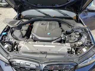 2024 BMW 3 Series M340i with VIN 3MW49FS08R8D87680, listed as a Copart auction lot 48081595 with 6,001 mi miles and Salvage Title. Bid and sale history available at carsss.com. Image 11.
