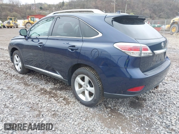 2013 Lexus RX 350 with VIN 2T2BK1BA5DC163801, listed as a IAAI auction lot 41901023 with 192,017 mi miles. Bid and sale history available at carsss.com. Image 3.