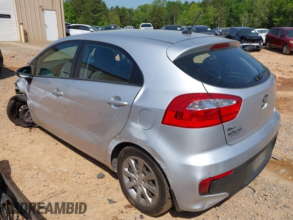 2016 Kia Rio LX with VIN KNADM5A31G6651718, listed as a IAAI auction lot 42056210 with 228,381 mi miles and . Bid and sale history available at DreamBid. Image 3.