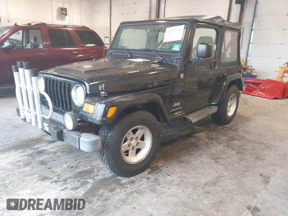 2005 Jeep Wrangler X with VIN 1J4FA39S95P356033, listed as a IAAI auction lot 42252776 with 40,512 mi miles and . Bid and sale history available at DreamBid. Image 17.