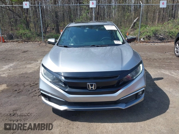 2020 Honda Civic Sedan EX with VIN 19XFC1F38LE209734, listed as a IAAI auction lot 41898003 with 116,421 mi miles. Bid and sale history available at carsss.com. Image 13.