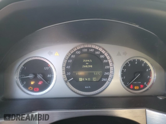 2010 Mercedes-Benz GLK 350 with VIN WDCGG8HB1AF342242, listed as a Copart auction lot 75746174 with 268,298 mi miles and Clean Title. Bid and sale history available at DreamBid. Image 9.