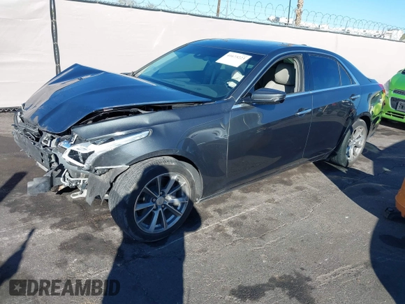 2018 Cadillac CTS Luxury RWD with VIN 1G6AR5SX3J0185585, listed as a IAAI auction lot 41673223 with 42,507 mi miles and . Bid and sale history available at DreamBid. Image 18.