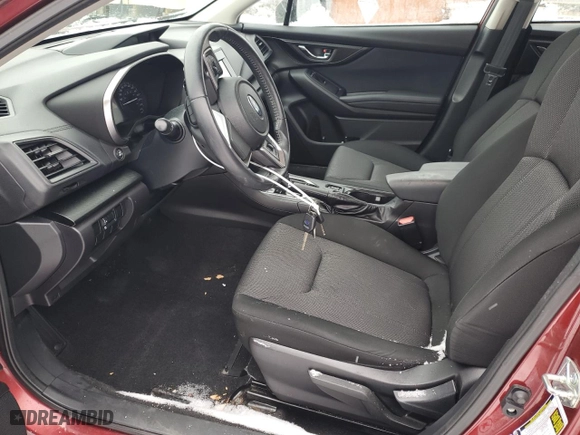 2017 Subaru Impreza Premium with VIN 4S3GKAB60H3617392, listed as a Copart auction lot 88014235 with 107,981 mi miles and Salvage Title. Bid and sale history available at carsss.com. Image 7.