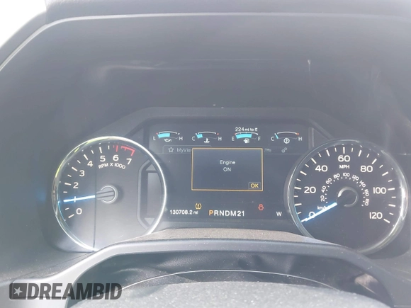 2015 Ford F-150 XLT with VIN 1FTEW1EF0FKD54685, listed as a IAAI auction lot 41503322 with 130,708 mi miles and . Bid and sale history available at DreamBid. Image 7.