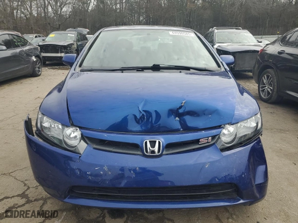 2008 Honda Civic Sdn Si with VIN 2HGFA55598H705980, listed as a Copart auction lot 44590585 with 154,020 mi miles and Salvage Title. Bid and sale history available at carsss.com. Image 5.