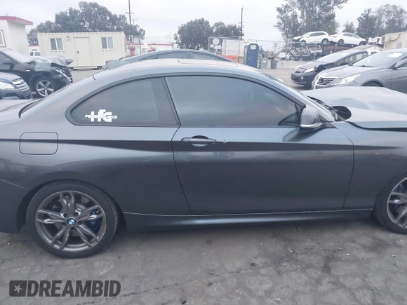 2016 BMW 2 Series M235i with VIN WBA1J7C50GV360395, listed as a IAAI auction lot 41158426 with 81,208 mi miles. Bid and sale history available at carsss.com. Image 13.