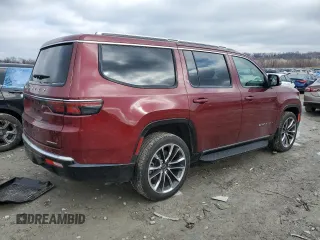 2022 Jeep Wagoneer Series II with VIN 1C4SJVBT0NS115915, listed as a Copart auction lot 44535495 with 25,437 mi miles and Clean title. Bid and sale history available at DreamBid. Image 3.