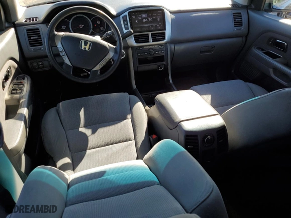 2006 Honda Pilot EX with VIN 2HKYF18496H561291, listed as a Copart auction lot 48342555 with 269,287 mi miles and Clean Title. Bid and sale history available at carsss.com. Image 8.