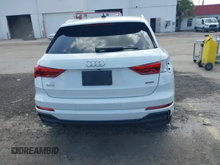 2024 Audi Q3 S line Premium Plus with VIN WA1EECF3XR1042154, listed as a IAAI auction lot 42552601 with 22,881 mi miles and . Bid and sale history available at DreamBid. Image 17.