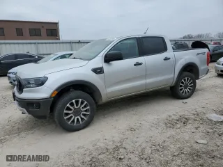 2019 Ford Ranger XL with VIN 1FTER4FH8KLA79340, listed as a Copart auction lot 44742265 with 33,519 mi miles and Salvage Title. Bid and sale history available at carsss.com. Image 1.