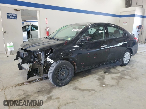 2015 Nissan Versa S Plus with VIN 3N1CN7AP7FL865596, listed as a Copart auction lot 52337845 with 115,048 mi miles and Salvage Title. Bid and sale history available at carsss.com. Image 1.