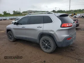 2018 Jeep Cherokee Latitude with VIN 1C4PJMCB8JD523356, listed as a Copart auction lot 58819505 with 107,182 mi miles and Salvage title. Bid and sale history available at DreamBid. Image 2.