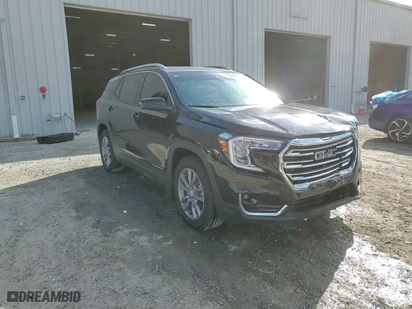 2023 GMC Terrain SLT with VIN 3GKALPEG2PL250710, listed as a Copart auction lot 48633565 with 15,314 mi miles and Salvage Title. Bid and sale history available at carsss.com. Image 14.
