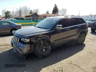 2018 Jeep Grand Cherokee Limited with VIN 1C4RJFBG5JC488542, listed as a Copart auction lot 52099495 with 57,305 mi miles and Salvage Title. Bid and sale history available at DreamBid. Image 1.