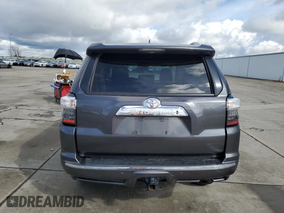 2021 Toyota 4Runner Limited with VIN JTEKU5JR3M5877545, listed as a Copart auction lot 49005505 with 105,372 mi miles and Salvage title. Bid and sale history available at DreamBid. Image 6.