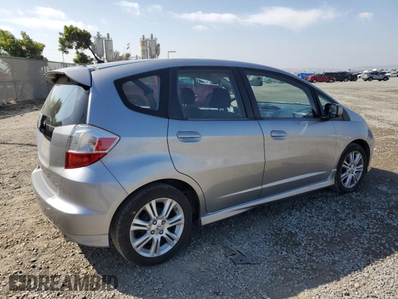 2009 Honda Fit Sport with VIN JHMGE88429S035189, listed as a Copart auction lot 53992725 with 87,030 mi miles and Salvage Title. Bid and sale history available at carsss.com. Image 3.
