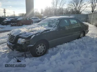 1996 Mercedes-Benz S with VIN WDBGA43E6TA296567, listed as a Copart auction lot 88854195 with 173,766 mi miles and Clean Title. Bid and sale history available at DreamBid. Image 1.