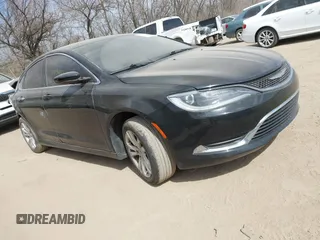 2015 Chrysler 200 Limited with VIN 1C3CCCAB2FN579448, listed as a IAAI auction lot 41791433 with 142,655 mi miles and . Bid and sale history available at DreamBid. Image 1.