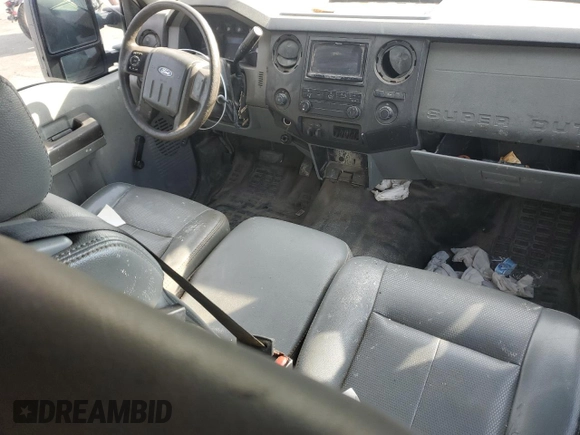 2011 Ford F-250 XL with VIN 1FT7W2A60BEC22099, listed as a Copart auction lot 72345524 with 222,042 mi miles and Salvage Title. Bid and sale history available at carsss.com. Image 8.