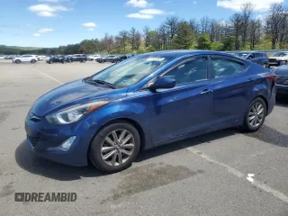 2016 Hyundai Elantra SE with VIN 5NPDH4AE3GH764885, listed as a Copart auction lot 56466345 with 110,263 mi miles and Salvage title. Bid and sale history available at DreamBid. Image 1.